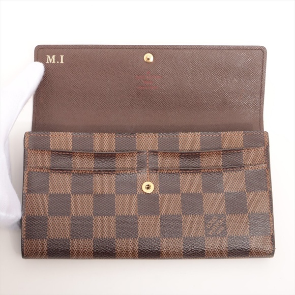 Louis Vuitton Damier Sarah Damier Long Wallet - Picture 2 of 11
